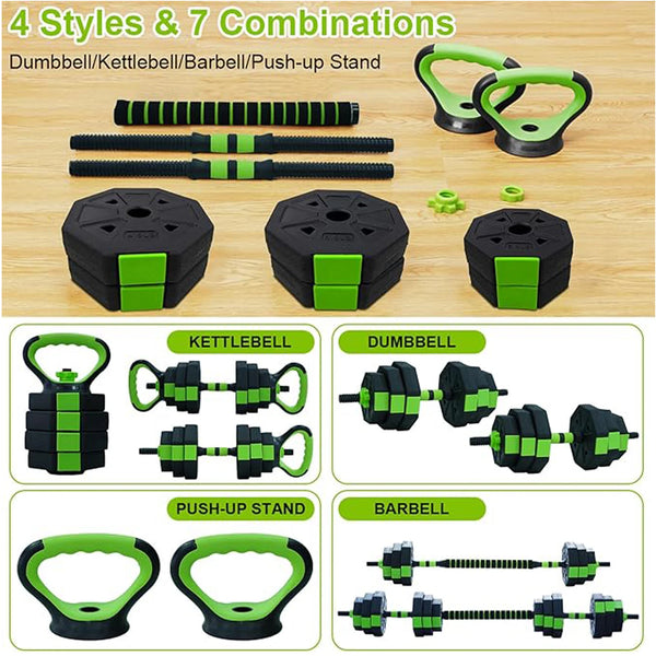 4-in-1 Adjustable Dumbbell Set