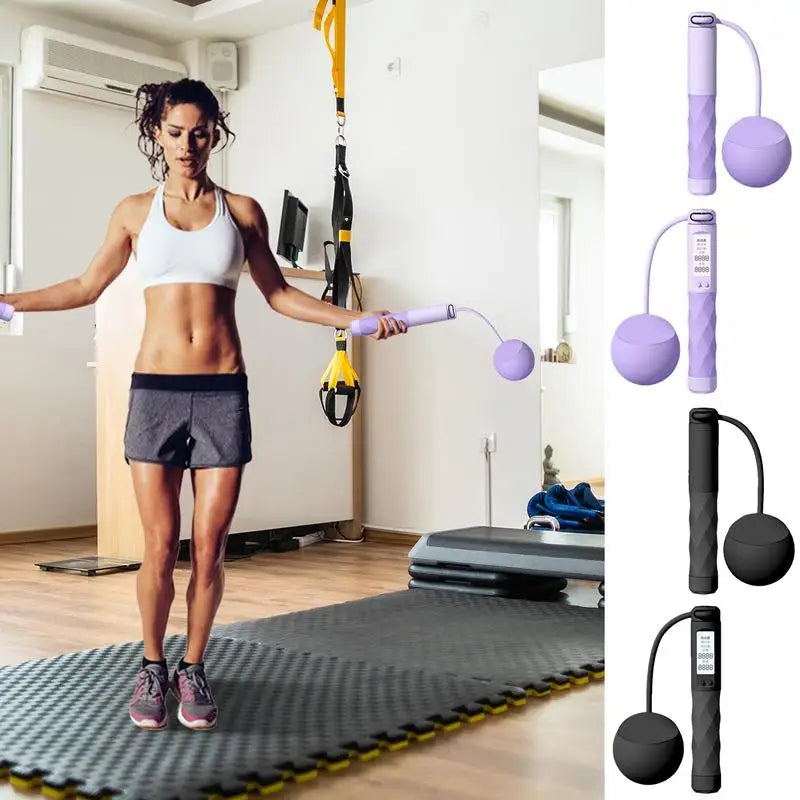 Cordless Jump Rope with Timer