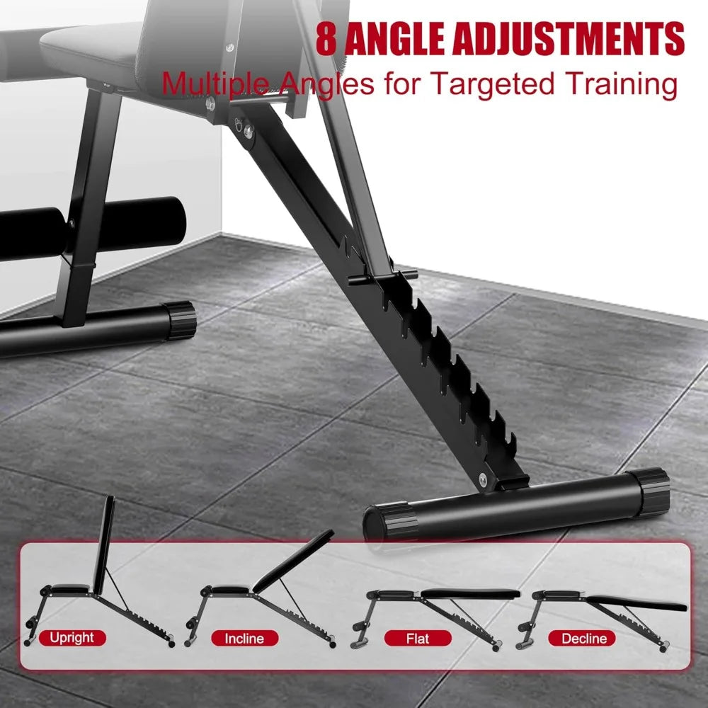 Adjustable Weight Bench Press